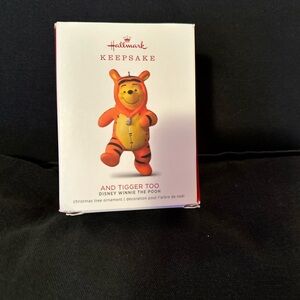 Hallmark Keepsake Tigger Ornament - Vibrant Orange